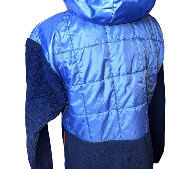 Cotopaxi Trico Hybrid Women’s Fleece Hooded Jacket Sz Small Purple,blue Orange - Picture 4 of 8